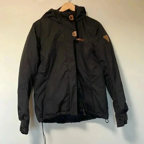 ski-doo Jackets & Blazers - Ski-doo Muskoka  black ski hooded jacket